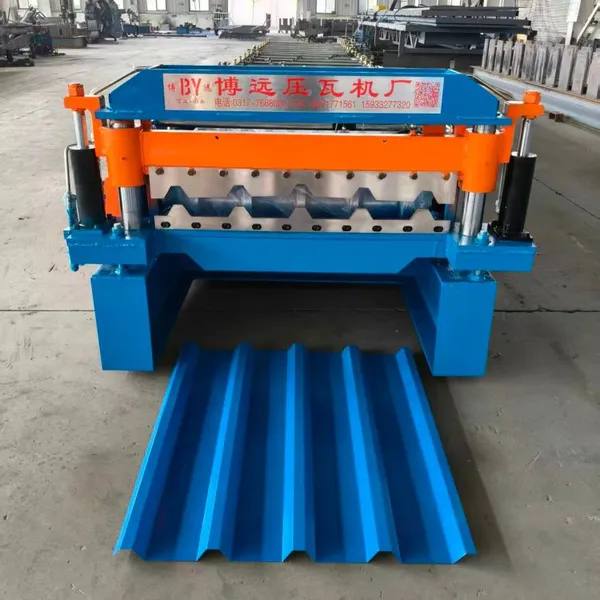 Zimbabwe Metal Tile Roof Panel Forming Machine, Roofing Roll Forming Machine photo-4