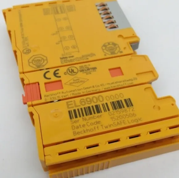 Beckhoff EL6900 EtherCAT TwinSAFE Logic Terminal Safety PLC Module SIL3 PL e Safety Controller 128 FSoE Connections photo-4