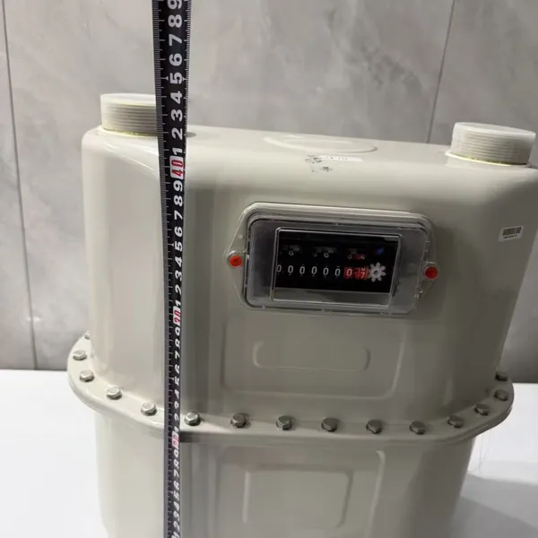 G6-G100 Industrial Gas Meters Steel Shell Diaphragm Membrane Gas Meter photo-2