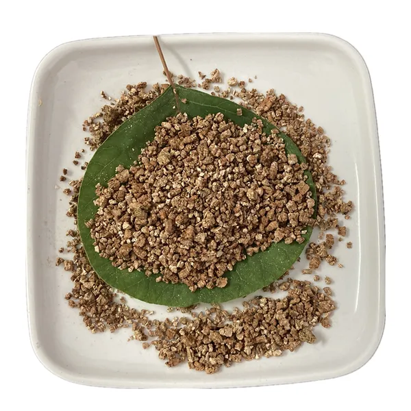 Fireproof and Thermal Insulation Building Brake Pads, Soil, Golden Expanded Vermiculite for Hatching Seeds