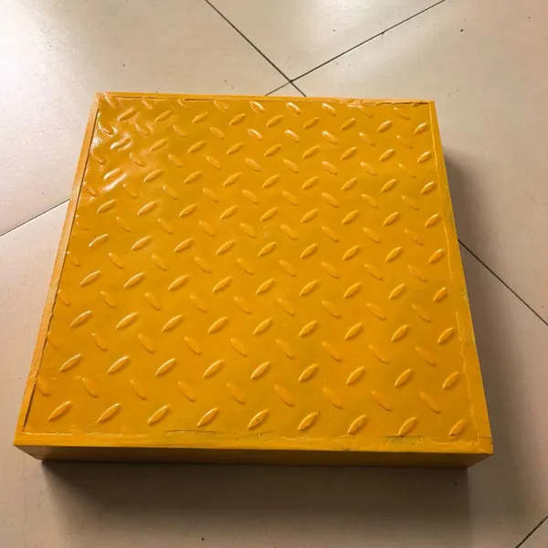 Reinforced Plastic Mesh Panels Molded Fiberglass FRP Gratings for Trench Covers