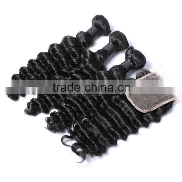 Peruvian Hair Loose Deep Wave She's Happy Virgin Peruvian Deep Wave Hair photo-3