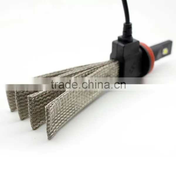 Newest High Power 2500lm Universal Car h8 Led Auto Light DC 12v Factory Wholesales photo-5