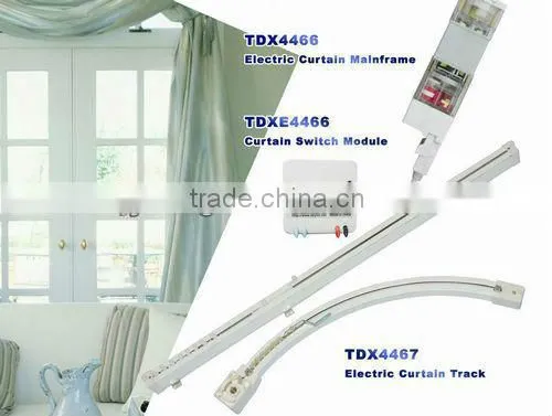 Moblie Home Curtain / Zigbee Wireless Andriod Smart Phone Control Electric Curtain photo-4