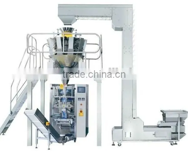 Automatic high capacity small potato chips snack packing machine