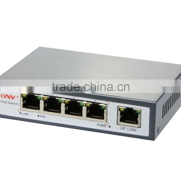 ShenZhen ONV Technologies 5 Ports PoE Switch Series With 4 PoE Ports for Hiki Vision Ip Camera photo-4