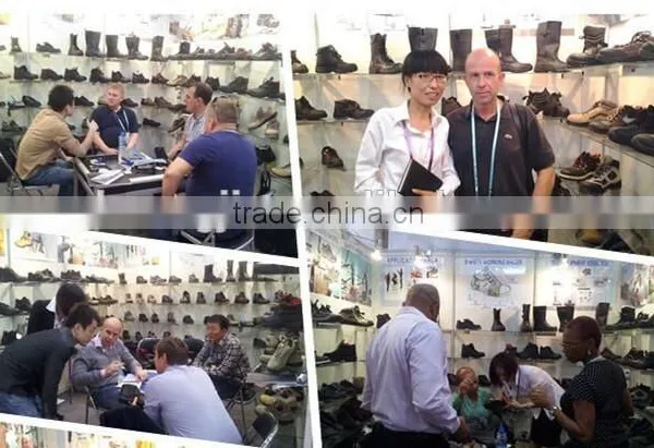 Natural Rubber Sole Safety Boots Steel Toe Cap Steel Midsole Safety Shoes 8075 photo-4