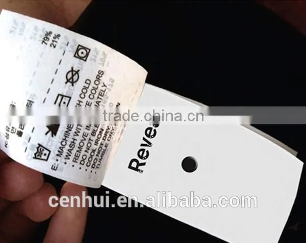 Dongguan High Quality Custom Washing Label