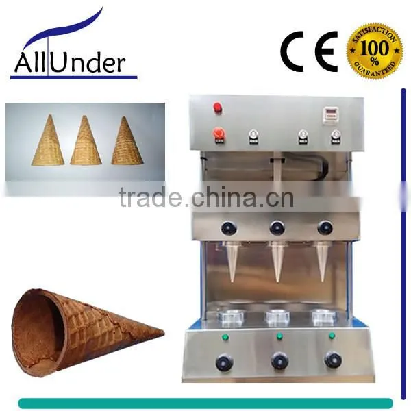 Commercial Ice Cream/Pizza Cone Making Machine