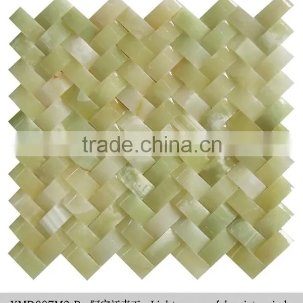 Honey Onyx Mosaic---3D Desigh----Cheapest Price photo-4