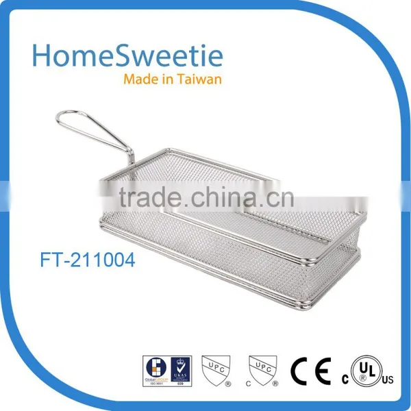 Stainless Steel Kitchen Basket-Hamburger Bakset