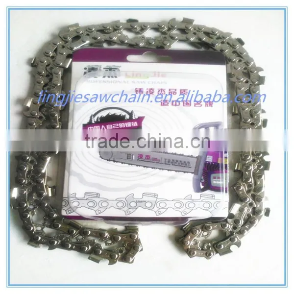 moderat price All plating 3/8"LP saw chain for wood cutting machine