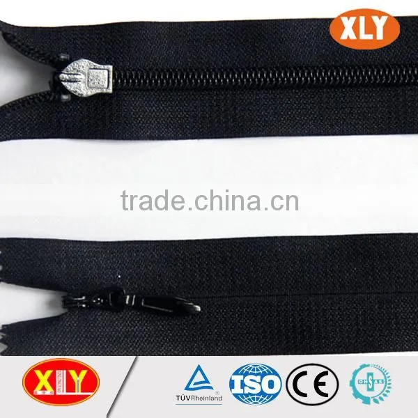 China XLY Zipper #7 Close End Polyester Tape Invisible Zipper photo-5