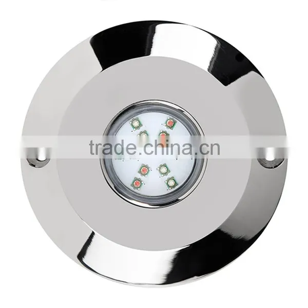 12v 60W Wireless RGB Marine Led Underwater Lights Bluetooth Remote Control photo-2