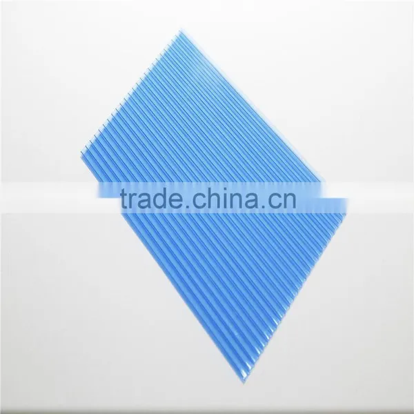 Grade A Polycarbonate Hollow Roofing Sheet Plastic Garden Sheds Used
