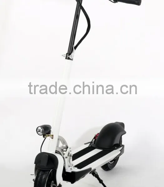 36V350W Electric Scooter With LED Lights / Seat Motorized Kick Mobility Scooter CE / Rohs / FCC Approved photo-2