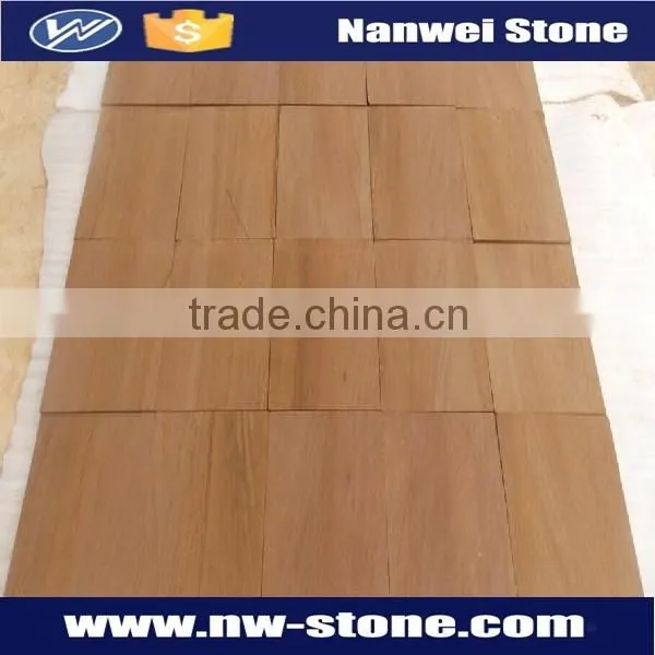 Yellow / Beige Sandstone,Bush Hammered Surface Finishing and Sandstone Type Mint Sandstone photo-6