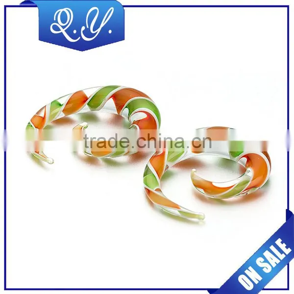 Taper Expander Stretcher Ear Plugs Changing Color Ear Tunnel Plug Wholesale photo-2