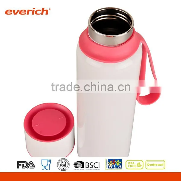 400ml Double Wall Stainless Steel Vacuum Flask For Girl photo-5