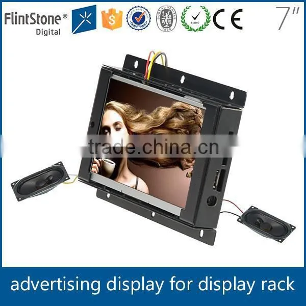 Flintstone 7 Inch AD705F Tft Open Frame Embedded Video Screen Easy to Use Long Life Spans With Time Function photo-3