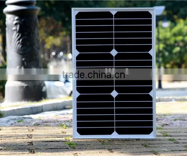 18W High Efficiency Tempered Glass Laminated Sunpower Solar Modules photo-3
