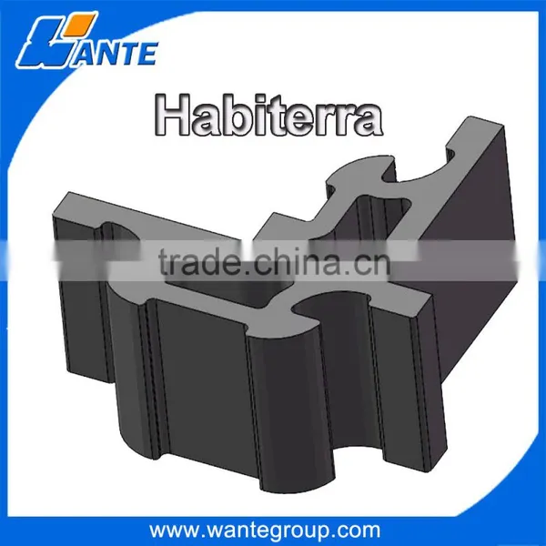 WANTE BRAND QT4-15 Double Hydraulic Block Machine Concrete Interlock Brick Making Machine photo-5
