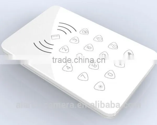 Touch Screen RFID Wireless Keypad , Support Doorbell Function Wireless Keyboard photo-2