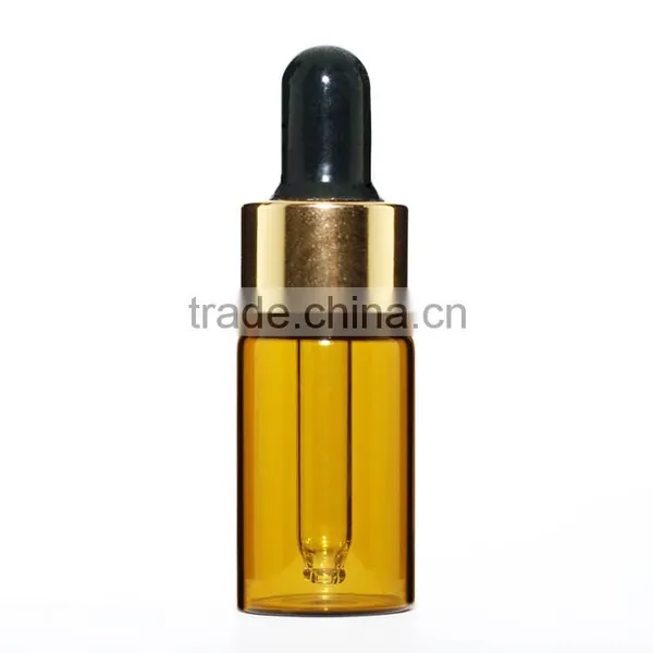 Cheap Price Amber Tube Glass Bottle With Dropper
