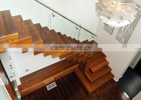 Stairs Design Indoor,decorate Steel Wood Stairs --Customized in YUDI photo-5