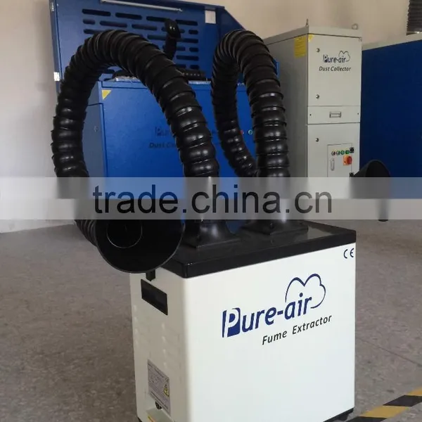 Pure-Air 300m3/h Fume Extractor For Eyelash Extension Gas Disposal