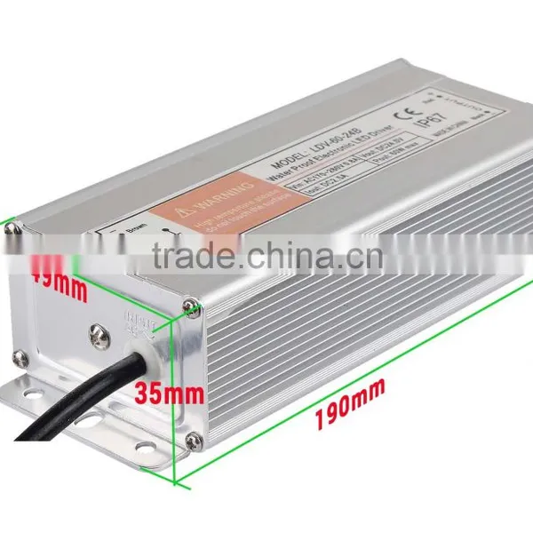Waterproof IP67 60w CE RoHS Approved 24v Regulated Power Supply photo-3