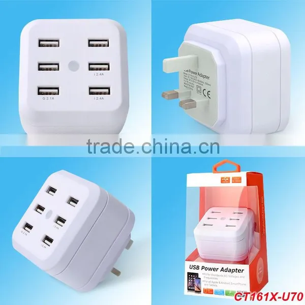 5V 7A Power Adapter in AC/DC Adapters With 6 USB Port photo-4