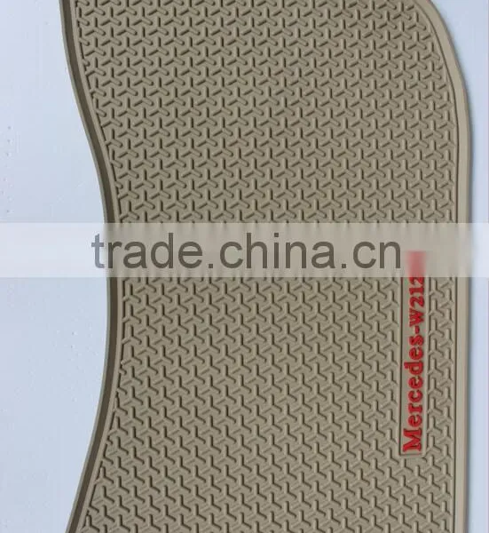 Car Floor Mats for BENZ W212 Auto All Weather Rubber photo-3