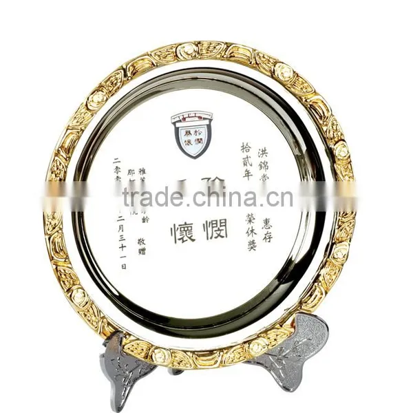 High Quality Custom Engraved Logo Metal Plate