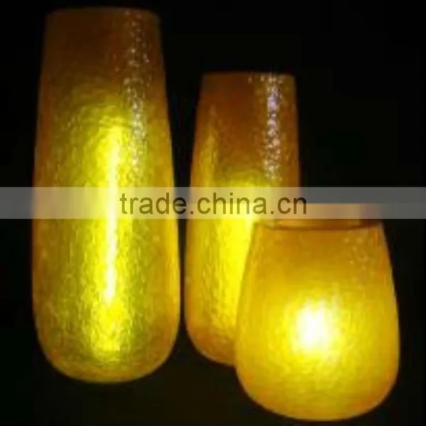Fiberglass Planter With Light