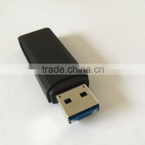 2 In 1 USB 3.0 and OTG/Micro USB 2.0 All-in-One Card Reader for Smartphone and PC photo-3