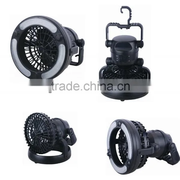 2 In 1 Tent Ceiling Fan LED Camping Lantern Tents With Led Lights