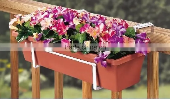 Arch Wrought Iron Window Box Planter
