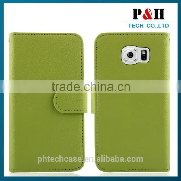 Quality Products Leather Cover Case for Samsung Galaxy s6 Case for Samsung Galaxy s6 Leather Case photo-3