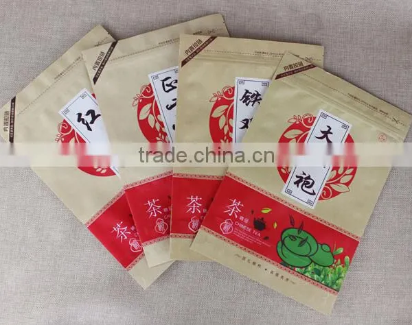 Kraft Paper Stand up Zipper Packaging Bag photo-2