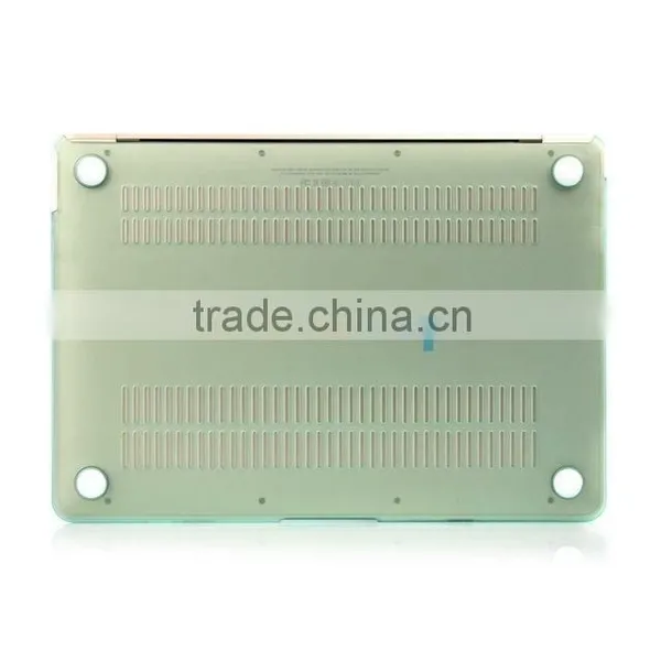 Wholesale Colored Plastic Hard Shell Case For 2015 MacBook 12 Inch A1534 Light Green photo-4
