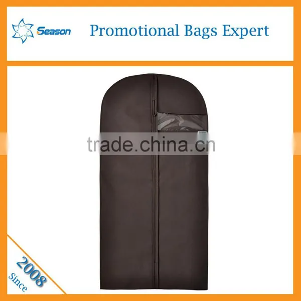 Wholesale Price Waterproof Non Woven Suit Cover Fodable Garment Bag Wholesale