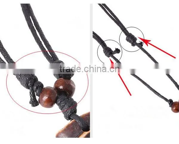 Rock Mens Retro Big Alloy Key Pendant Leather Necklace Jewelry Key Leather Necklace photo-4