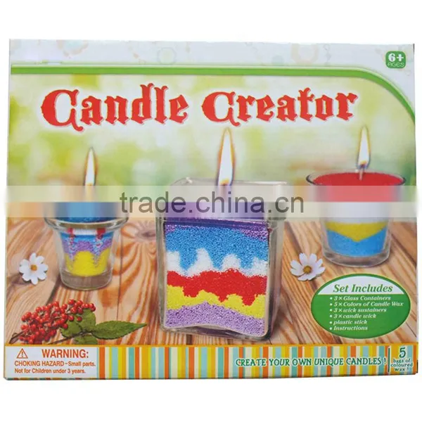 High quality decoration candle, candle making