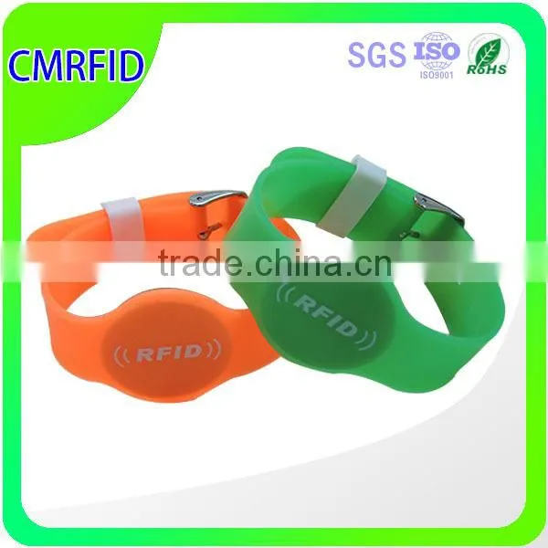 Portable Silicone Led Rfid Wristband