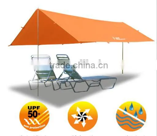 Waterproof Portable Outdoor Camping Beach Picnic Pad Cushion Canopy Tent Shelter Sun Shade