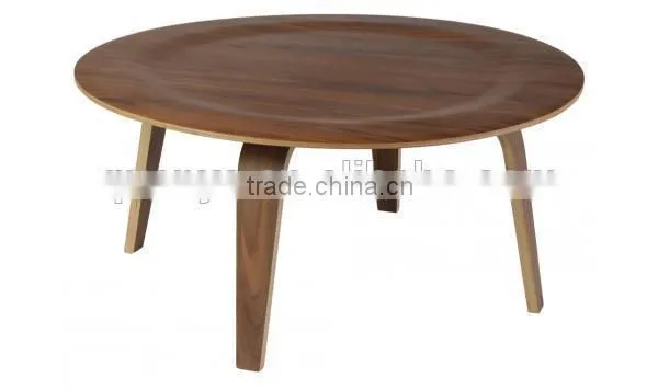 Wooden Round Table With Four Legs photo-4
