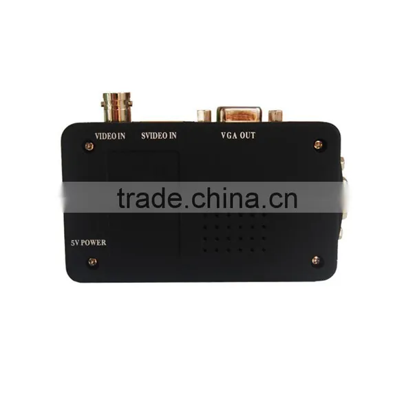 CCTV DVD DVR Camera TV S-video BNC to VGA Video Converter photo-4