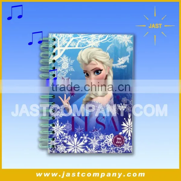 A5 Size Customized Spiral Binding School Music Notebook photo-2