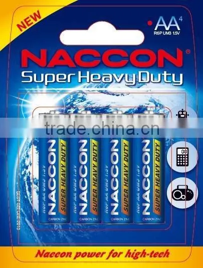 AA Carbon Dry Cell 1.5V R6P NACCON photo-5